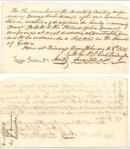 Rev. Frost Pollitt: Deacon in the Philadelphia Conference of the Methodist Episcopal Church